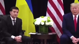 This is the exact moment when Zelensky realizes, Trump knows