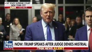 Trump Statement at Stormy Daniels Hush Money Hoax Trial - 05.09.2024– End of Day