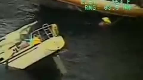 Watch: Daring Coast Guard rescue from sinking sailboat