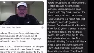 Tim Ballard of Sound of Freedom - cabal ties Mormon Church, Oral Roberts University