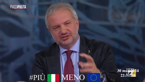 Claudio Borghi Aquilini Il Meno UE - Esercito UE - No armi Ucraina
