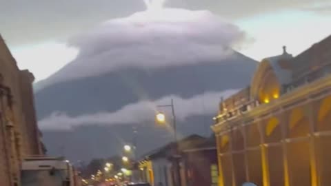 Acatenango Volcano in Guatemala