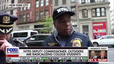 NYPD deputy commissioner warns 'somebody' is 'funding, radicalizing' college students