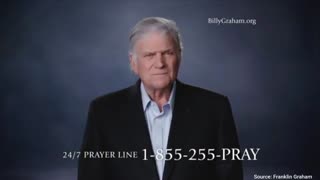 Franklin Graham Speaks about “Faith and Trust in Jesus Christ” on National Day of Prayer