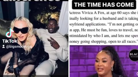 Madonna vs Vivica Fox on dating