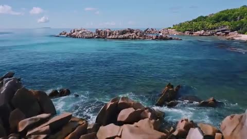 Beautiful Island _ Beach _ Nature _ Free Stock Footage