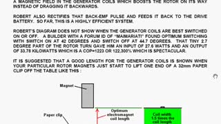 Plans to build a free energy device that gives 8 times the energy put into the motor