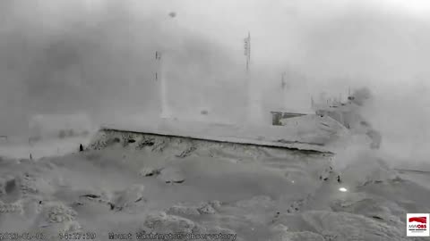 Mount Washington, New Hampshire wind chill drops to -108°F