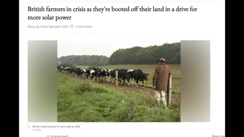 An urgent message about our farmers being kicked of the lands!
