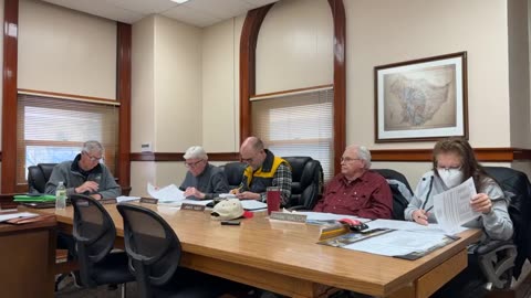 County Commissioner meeting January 3, 2023 part one