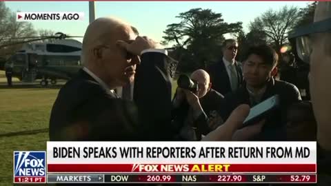 Reporter: "If the Special counsel asks for your testimony, will you give testimony?"