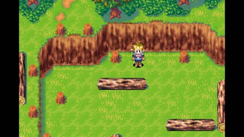 Golden Sun - Kolima Forest Floodgate Log Puzzle Solutions