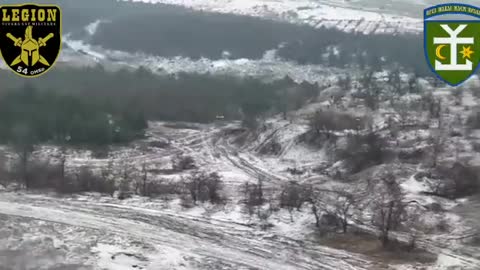 Russian Convicts Running the Wrong Way near Bakhmut