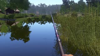 Mosquito Lake fishing clips, Level 10 achieved, Russian Fishing 4