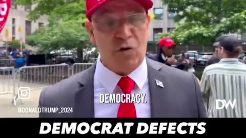 Democrat Defects After Seeing What They've Done to Trump