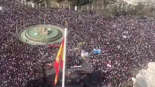 🇪🇸 Today :Spain health workers huge Madrid protest over state of health system..