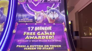 MAX BET $15 a spin wolf run