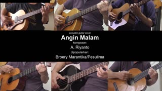 Guitar Learning Journey: "Angin Malam" cover - instrumental