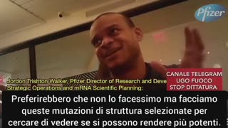 “Jordon Trishton Walker, direttore di ricerca e sviluppo per le operazioni strategiche e i piani scientifici MRna di Pfizer🤮🤮🤮 viene registrato di nascosto da un giornalista di Project Veritas!!”😇💖👍