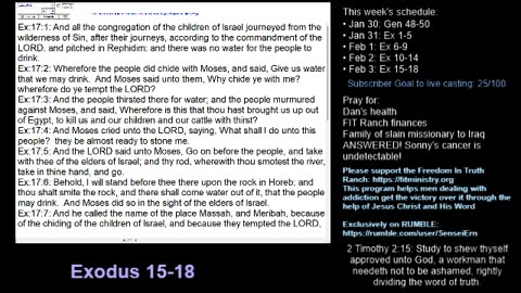 Exodus 15-18
