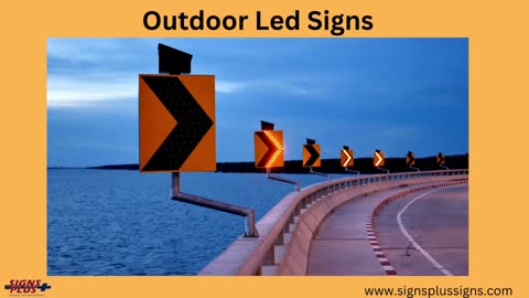Stand Out in Style: Outdoor LED Signs Crafted by Signs Plus Signs