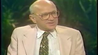 Milton Friedman on Donahue 1979, Seg 2 of 5