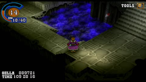 Wild Arms 3 - Demondor First Puzzle (White Crystal on ledge) Solution