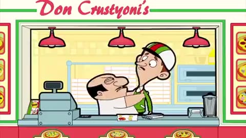 Mr Bean Cartoon: Episode 12 (Pizza Bean) | Mr Bean Episode | Mister Bean Number 1 Fan in HD