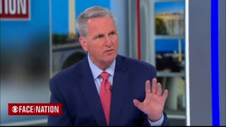 Kevin McCarthy SCHOOLS stunned CBS anchor on Dems "denying" elections