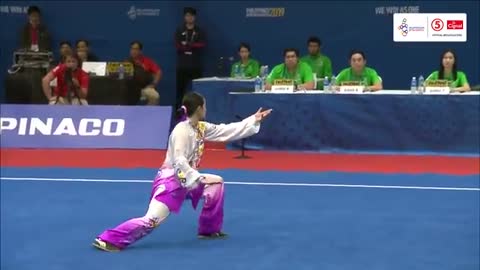 Agatha Wong wins GOLD in Wushu Taijiquan event | 2019 SEA Games