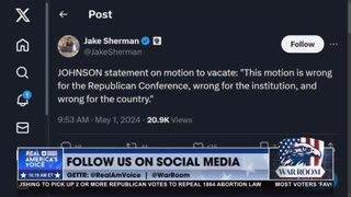 Mike Johnson Must Resign OR Be Removed