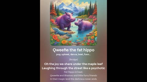 Qweefie the Fat Hippo Song