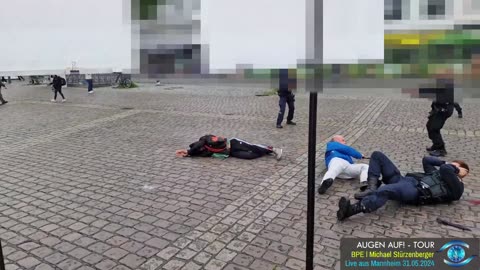 Terroranschlag durch Moslem auf BPE in Mannheim