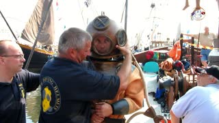 DWEG helmet diving during Vlissingen Sail 2013