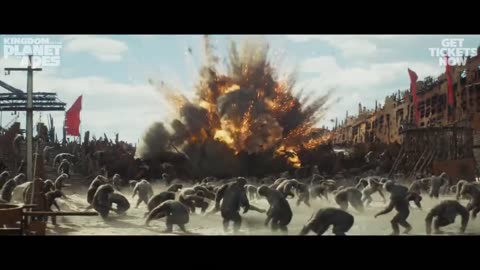 Kingdom of the Planet of the Apes - Official 'Epic' Teaser Trailer (2024) Owen Teague, Freya Allan