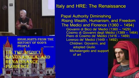 18. The Medici, Savonarola, and Renaissance Florence