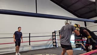 Nick vs Kenzel sparring rnd 3, 05/04/2024