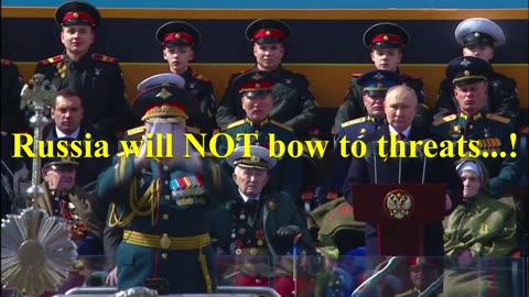Russia will NOT bow to threats...!
