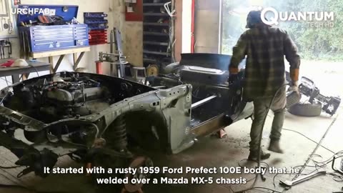 Man Makes a Race Car from a Classic Ford | by @Urchfab