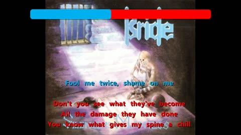 Bride - Fool Me Once {karaoke livin'}