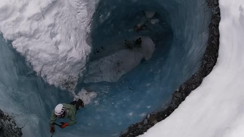 Ice Climbing on the Valdez Glacier