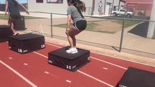 Box Jumping Fail