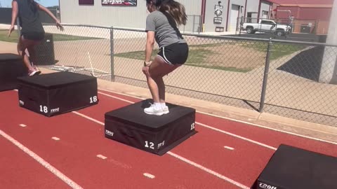 Box Jumping Fail