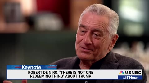 'Pure evil': Robert De Niro unleashes on Donald Trump