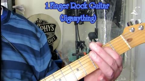 1 Finger Rock Lead Guitar (Key of G)
