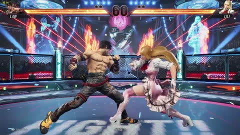 Tekken 8 law fight