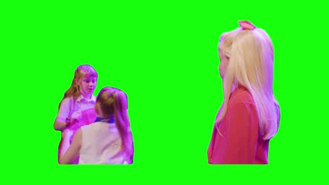 Legally Blonde Salesgirl | Green Screen