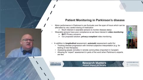 CERN Martin J McKeown - From CERN to Leading the Fight against Parkinson’s Disease 2021