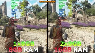 A Plague Tale Requiem 8GB RAM vs 16GB RAM - How Big is the Difference