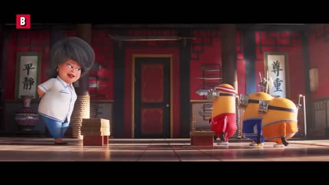 Três ótimas cenas de CARATÊ de Minions 2 | Minions 2: A Origem de Gru | Clipe 🌀 4K